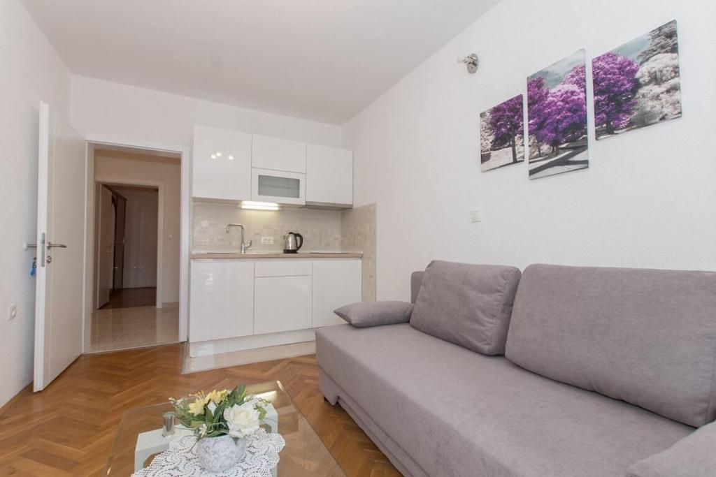 Kuchyň nebo kuchyňský kout v ubytování Apartments Ruza