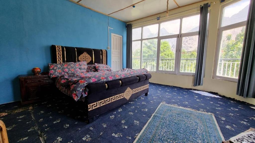 Postel nebo postele na pokoji v ubytování Skardu Resort skardu