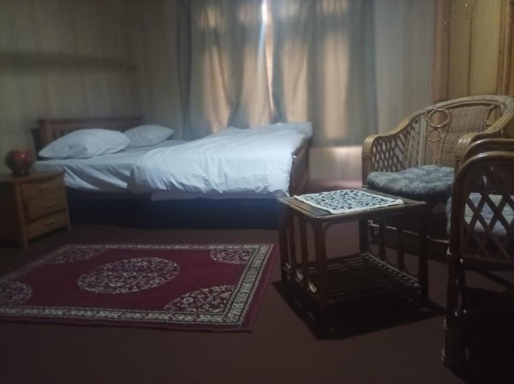 Postel nebo postele na pokoji v ubytování Skardu Resort skardu
