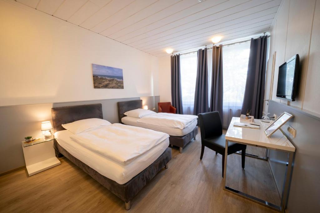 Mühlenkamp Hotel & Gastronomie - Chambre Lit Queen-Size