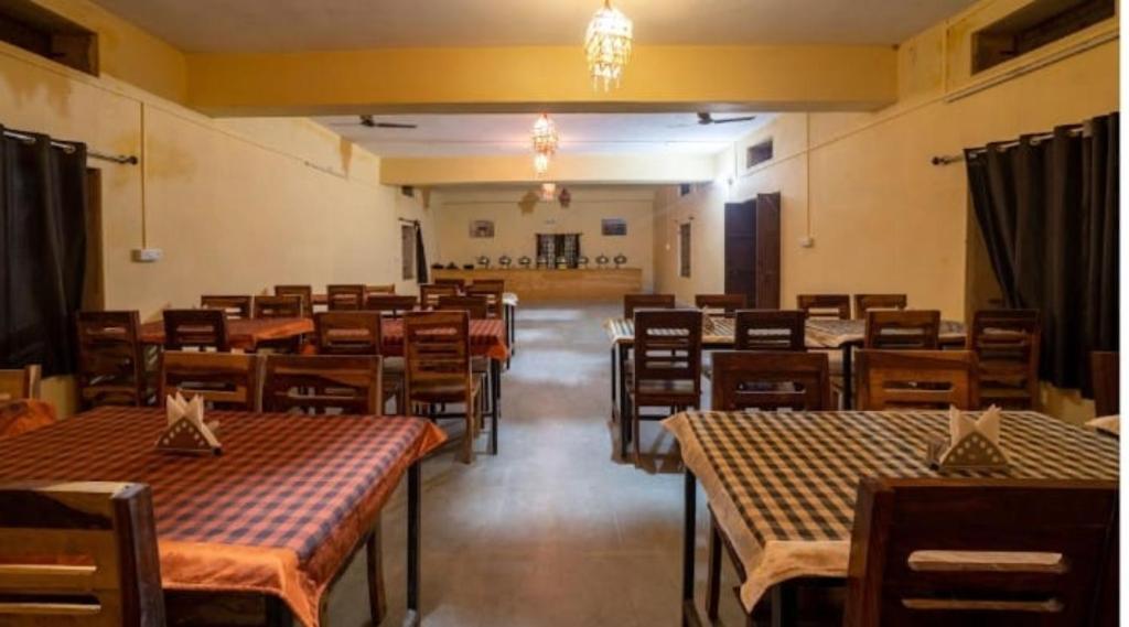 Restaurace v ubytování Desert luxury Resort Jaisalmer