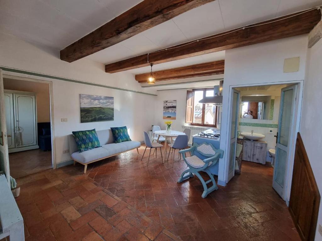 Posezení v ubytování Il Giglio B&B