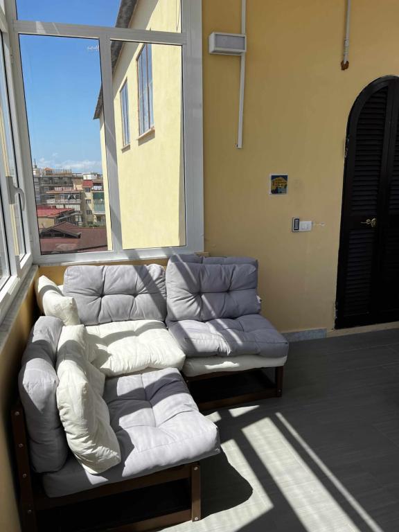 Posezení v ubytování Residenza da Zia Donata