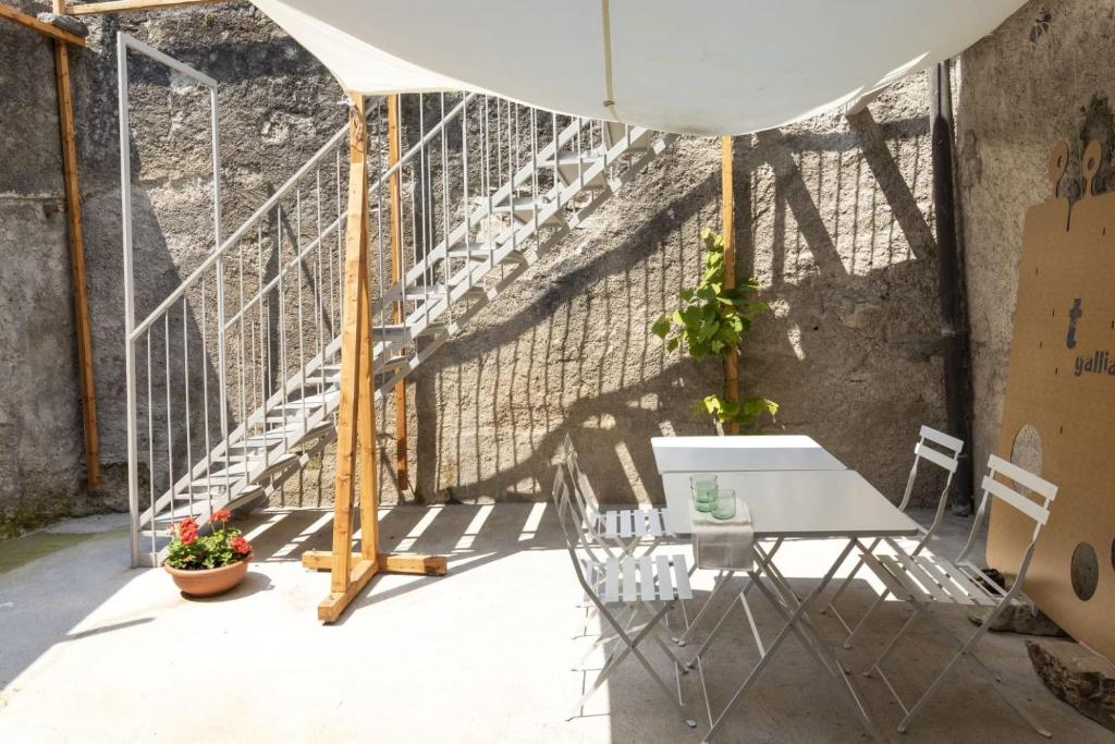 Balkón nebo terasa v ubytování La Corte - Theater Home