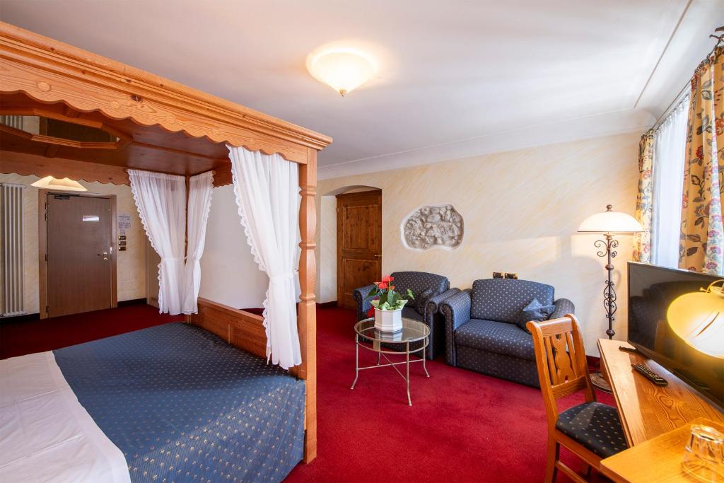 Posezení v ubytování Hotel Relais Orsingher