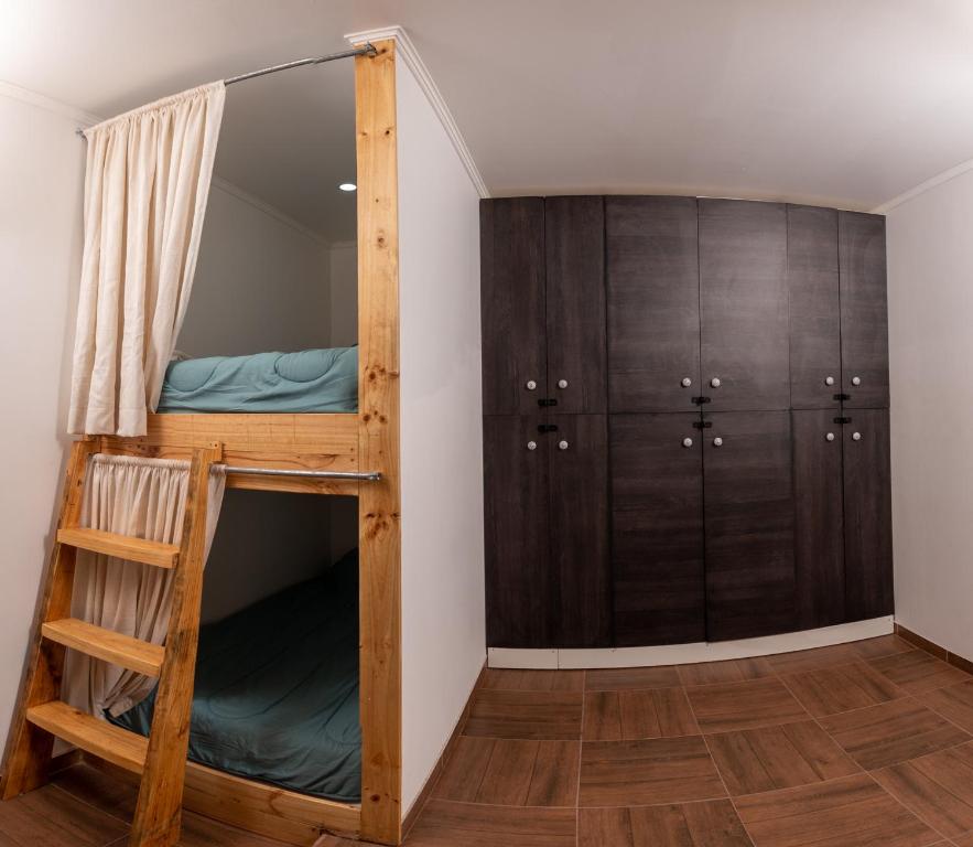 Postel nebo postele na pokoji v ubytování Puna Hostel