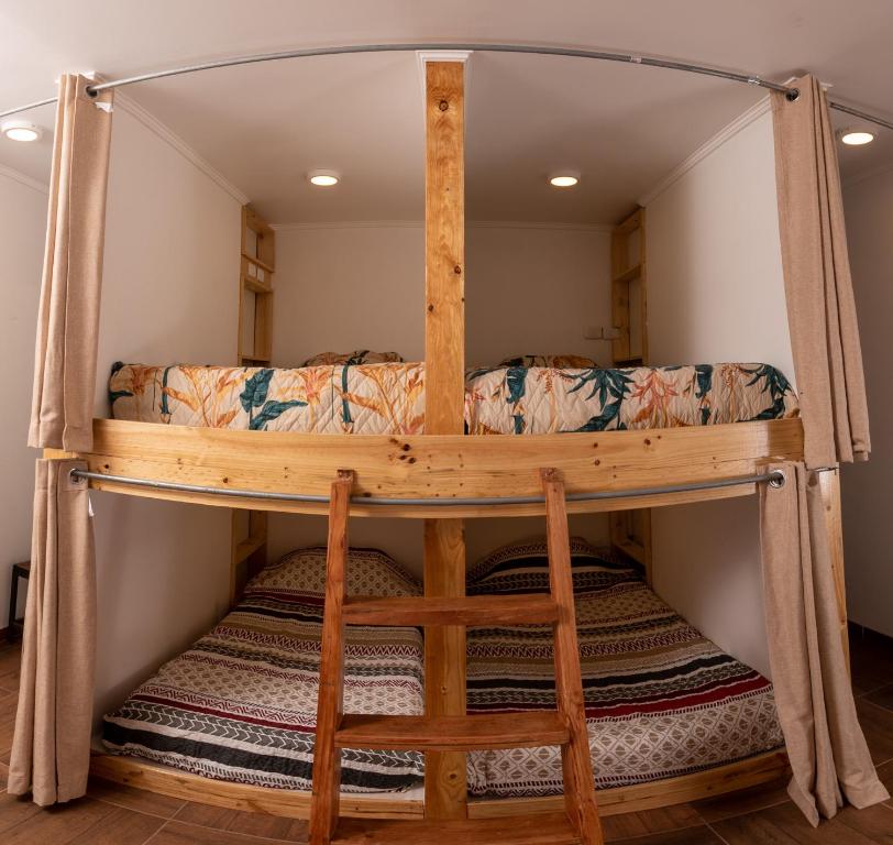 Postel nebo postele na pokoji v ubytování Puna Hostel
