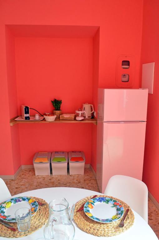 Cucina o angolo cottura di Casa Ninetta Caprarola