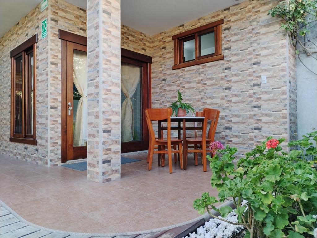 Patio nebo venkovní prostory v ubytování Hotel StarFish