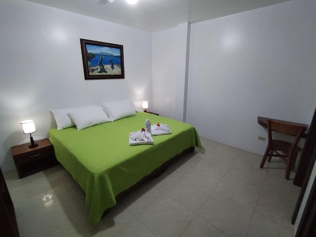 Postel nebo postele na pokoji v ubytování Hotel StarFish