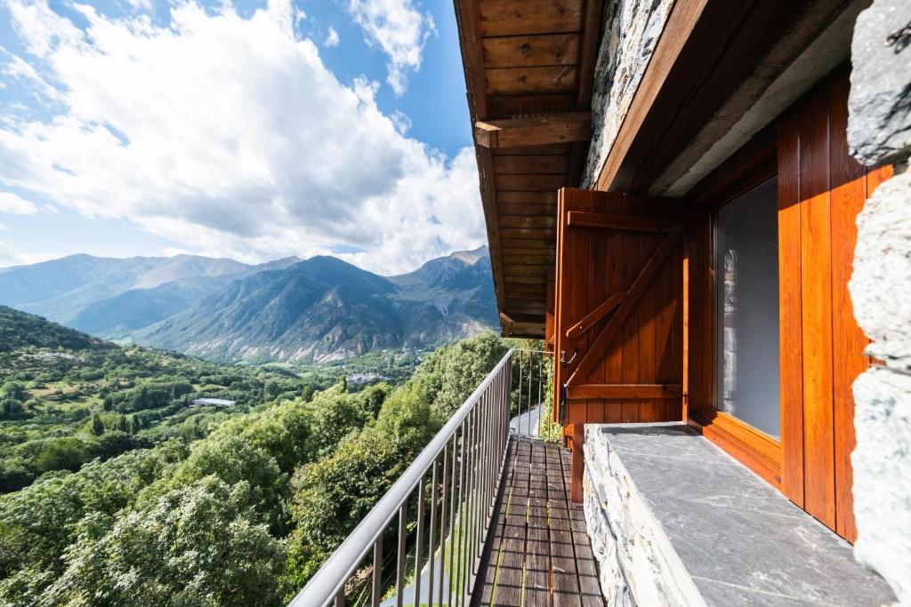 Nespecifikovaný výhled na hory nebo výhled na hory při pohledu z apartmánu