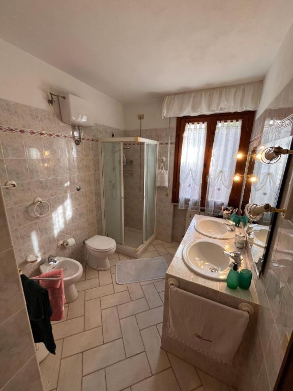Koupelna v ubytování Casa Cactus