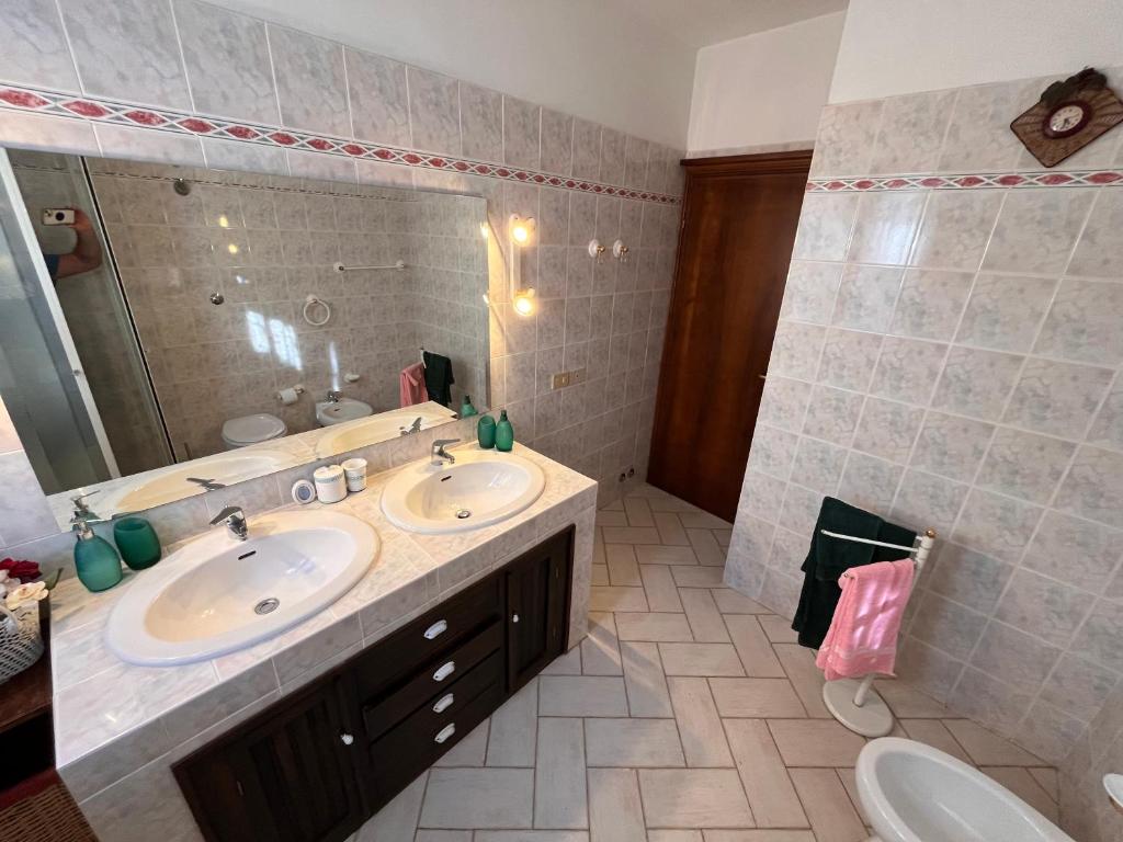 Koupelna v ubytování Casa Cactus