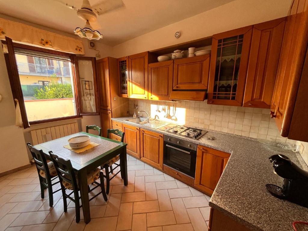 Kuchyň nebo kuchyňský kout v ubytování Casa Cactus