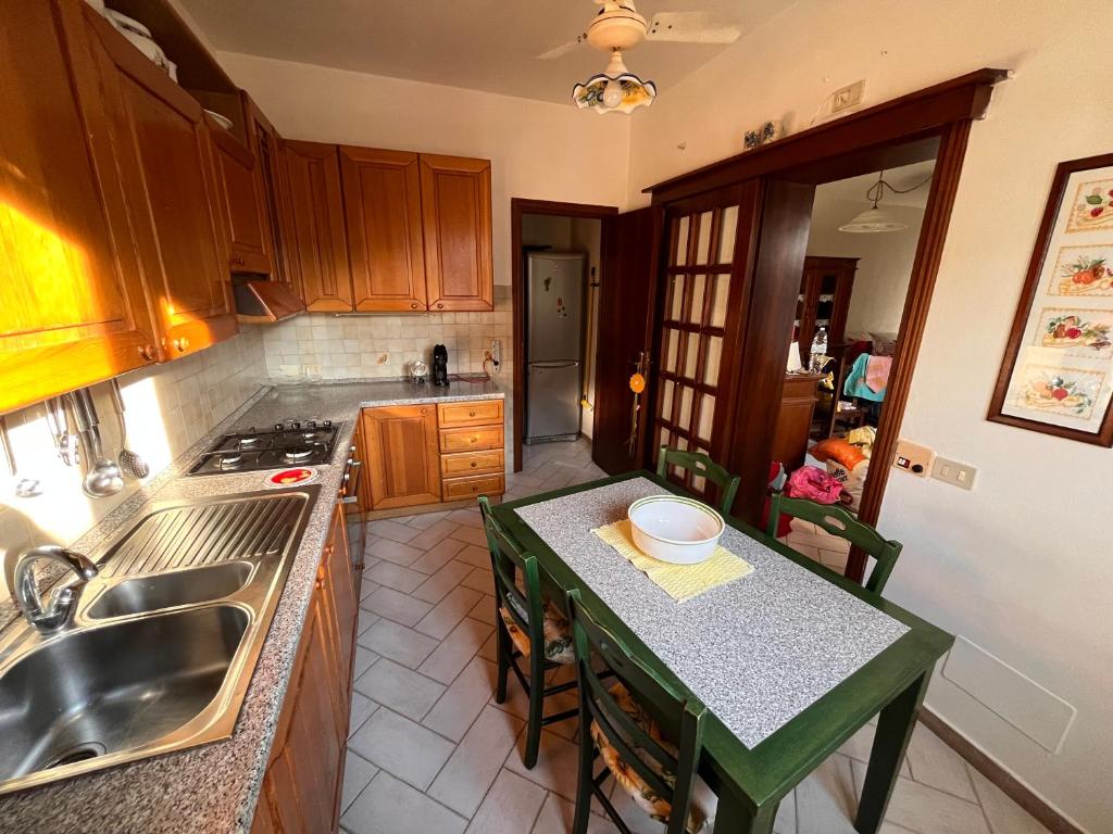 Kuchyň nebo kuchyňský kout v ubytování Casa Cactus