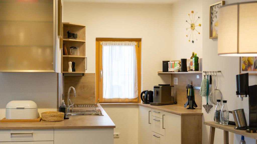 Köök või kööginurk majutusasutuses Apartment Alexandra