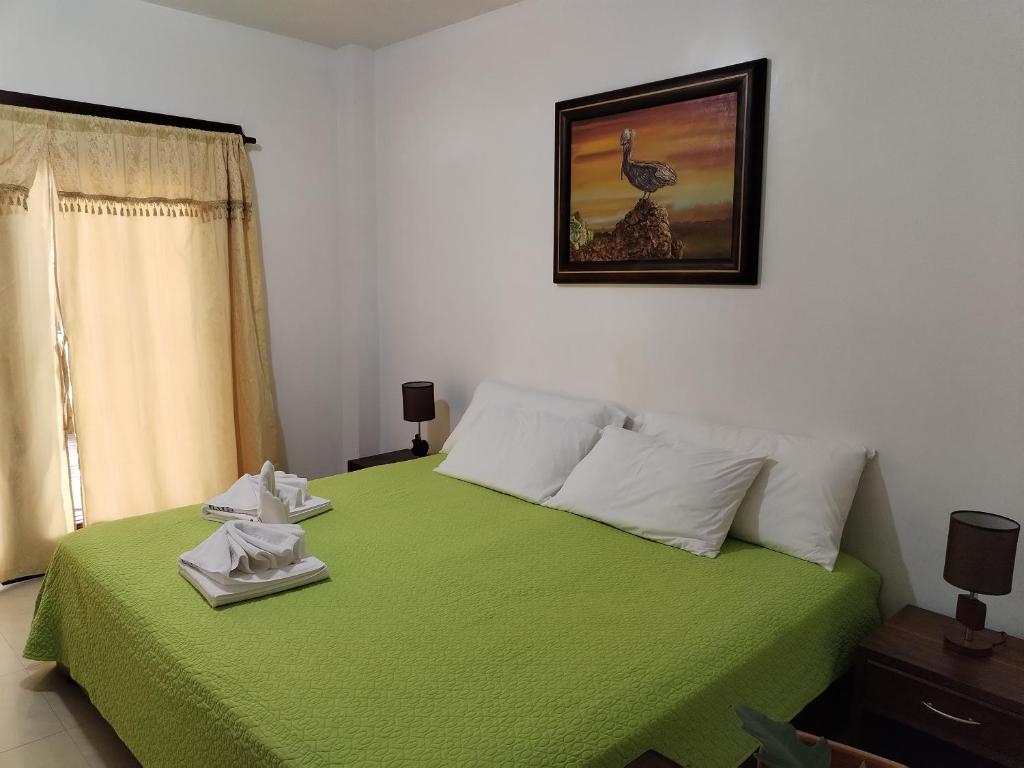 Postel nebo postele na pokoji v ubytování Hotel StarFish