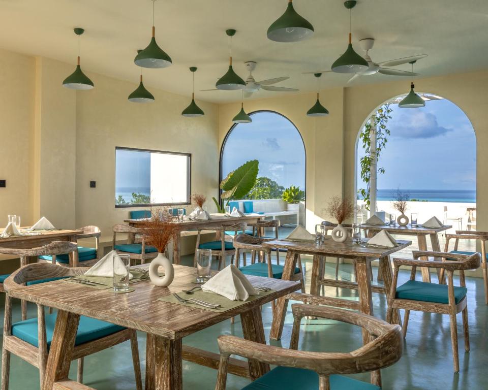 Restaurace v ubytování Isla Retreat