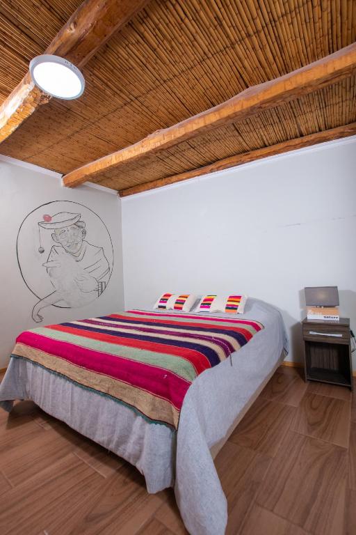 Postel nebo postele na pokoji v ubytování Puna Hostel