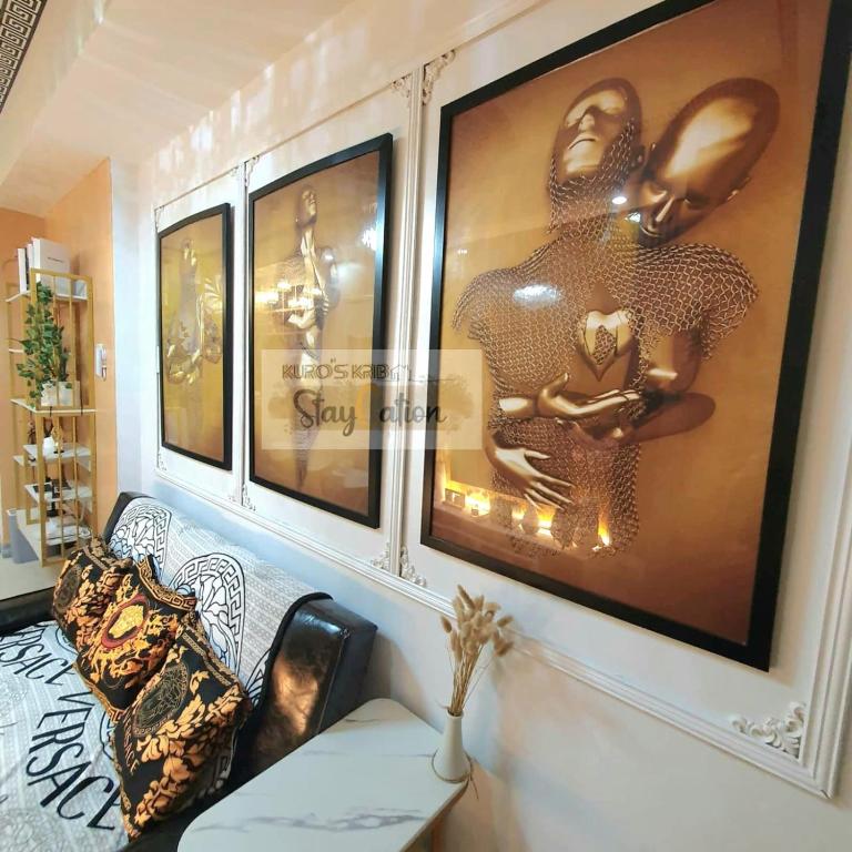 Posezení v ubytování Condo in Pasay S Residences