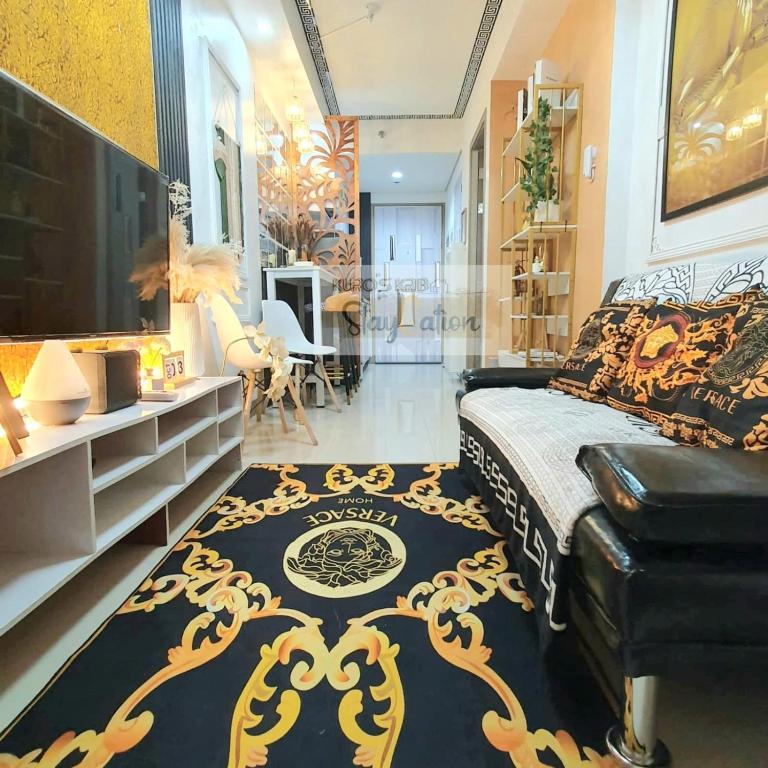 Postel nebo postele na pokoji v ubytování Condo in Pasay S Residences