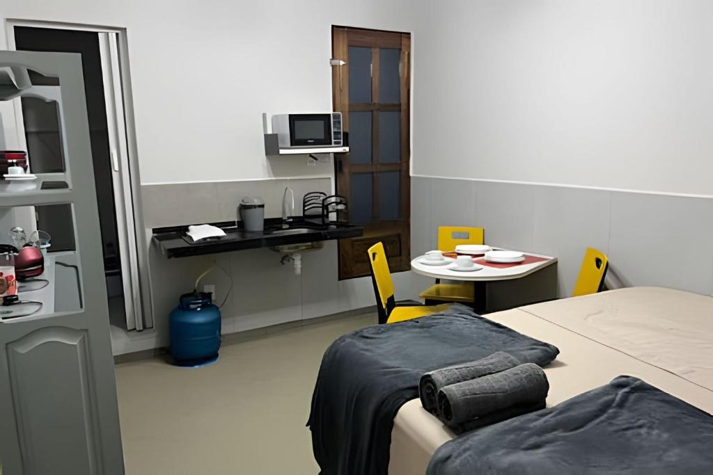 Kuchyň nebo kuchyňský kout v ubytování Residencial JC II sua casa em Belém do Pará