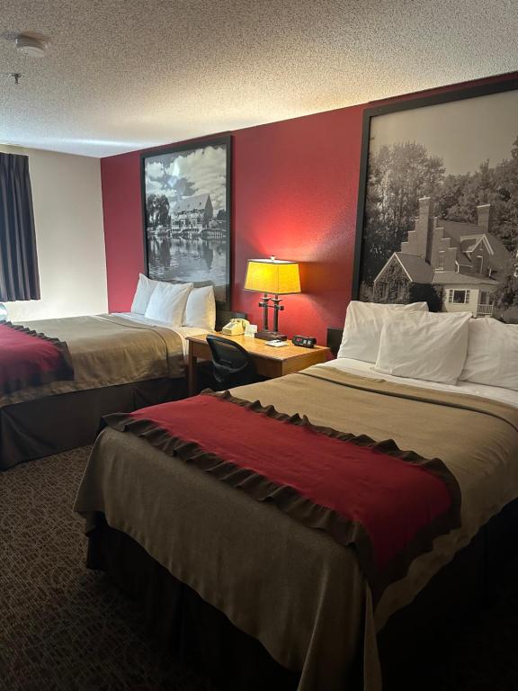 Super 8 by Wyndham West Branch - Chambre Double Avec 2 Lits Doubles - Non-Fumeurs