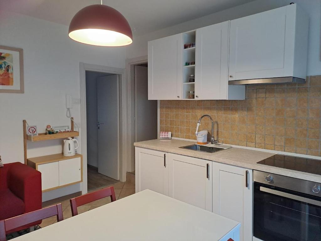 Kuchyň nebo kuchyňský kout v ubytování Casa Vanna