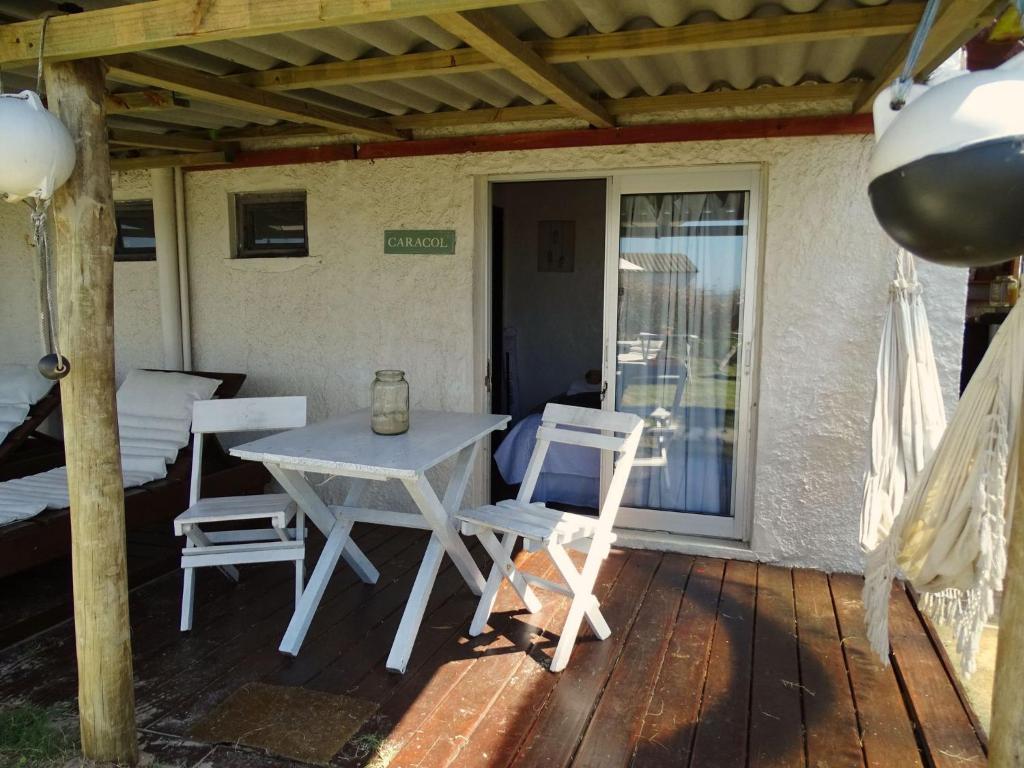 Balkón nebo terasa v ubytování Carmela Suites Cabo Polonio