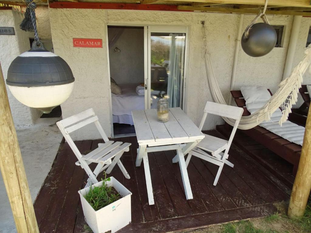 Patio nebo venkovní prostory v ubytování Carmela Suites Cabo Polonio