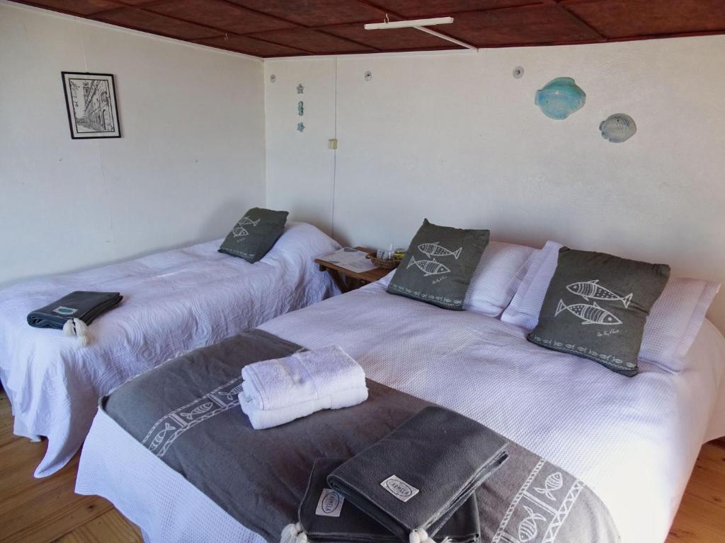 Postel nebo postele na pokoji v ubytování Carmela Suites Cabo Polonio