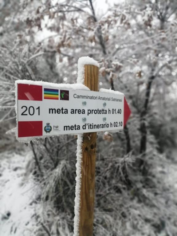 Casa Miglionico v zimě