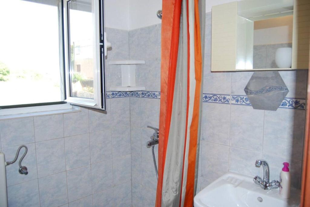 Koupelna v ubytování Apartments Krila