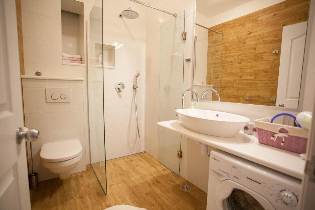 Kúpeľňa v ubytovaní Apartments Palmina