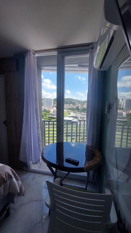 Nespecifikovaný výhled na hory nebo výhled na hory při pohledu z apartmánu