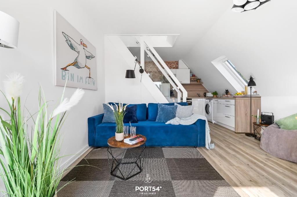 Posezení v ubytování FW Happy Lounge Haffkrug