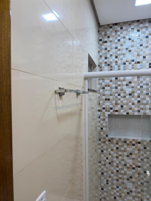 Koupelna v ubytování Flat em Alter do Chão