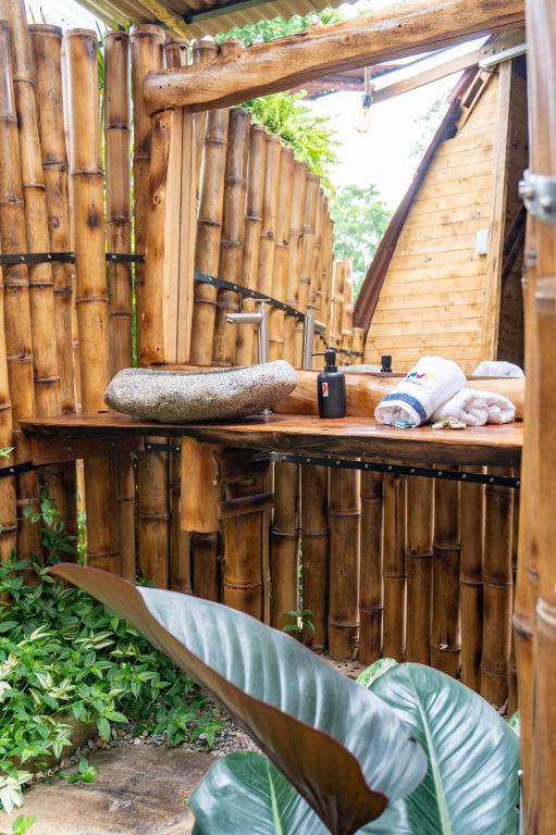 Zahrada ubytování Glamping CAVE