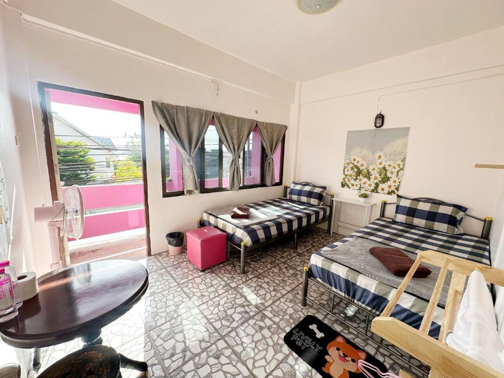 Posezení v ubytování Madam Guesthouse