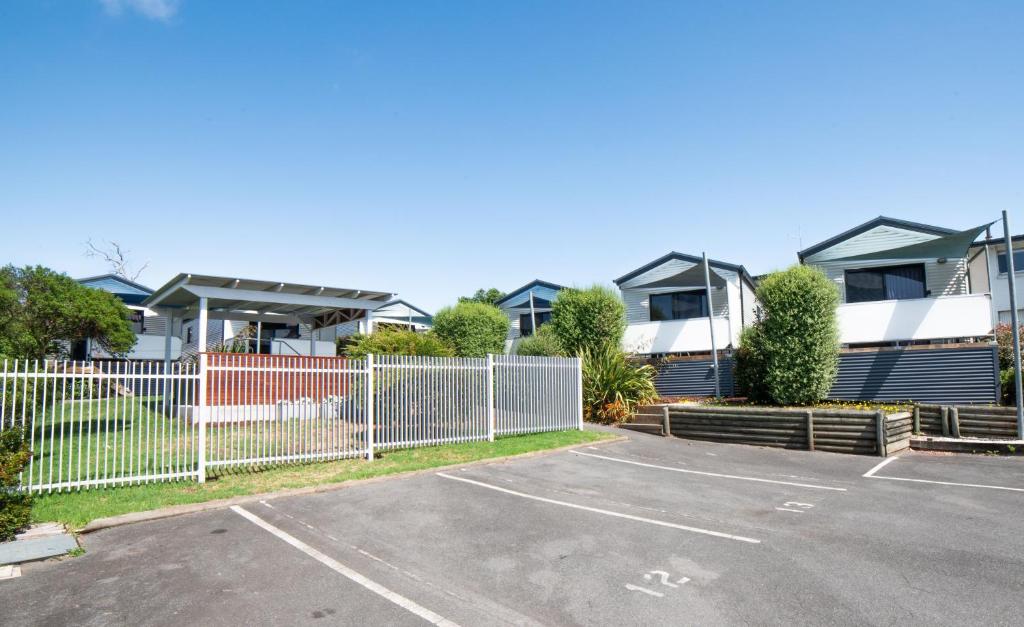 Budova, kde se aparthotel nachází