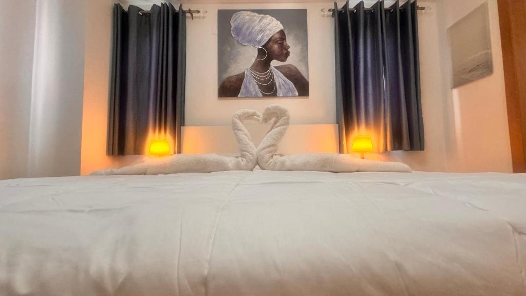 Postel nebo postele na pokoji v ubytování Boca Chica Luxury apartment