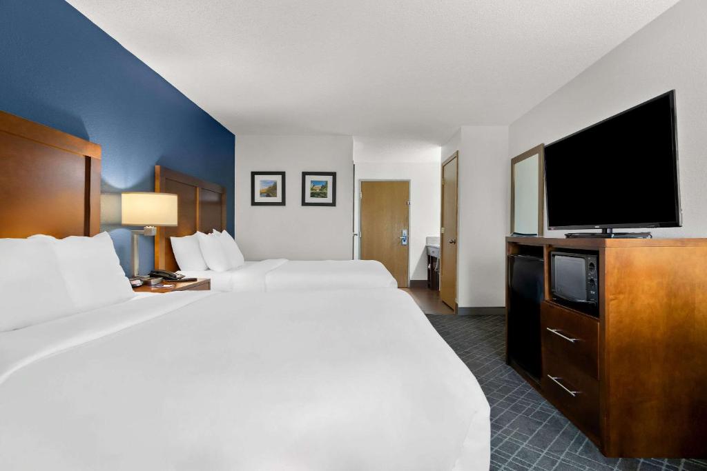 Comfort Inn Joliet West I-80 - 大号床间 - 带两张大号床 - 禁烟