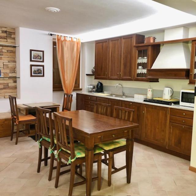 Kuchyň nebo kuchyňský kout v ubytování Antea Nuevo Sol Rooms and Breakfast