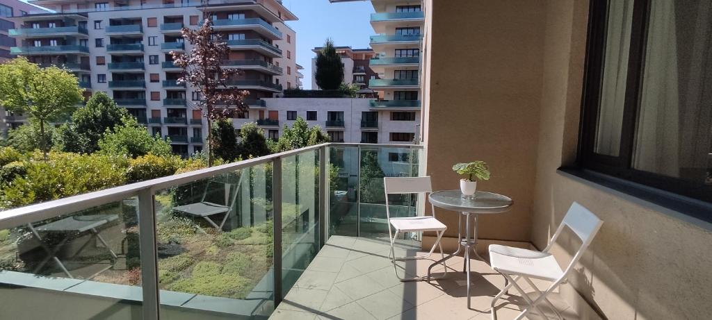 
One-Bedroom Apartment for 3 people with balcony
