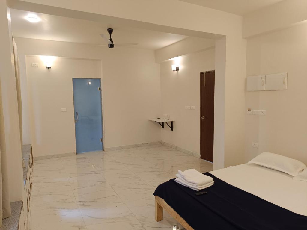 Postel nebo postele na pokoji v ubytování Ecoark Farmstay