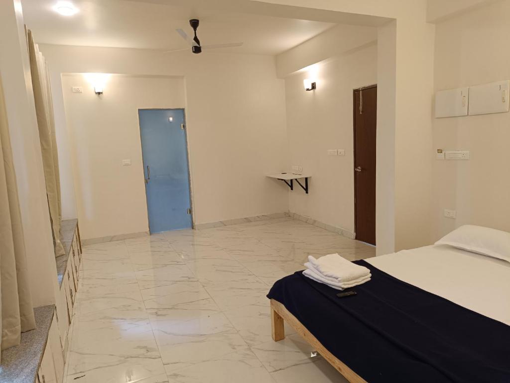 Postel nebo postele na pokoji v ubytování Ecoark Farmstay