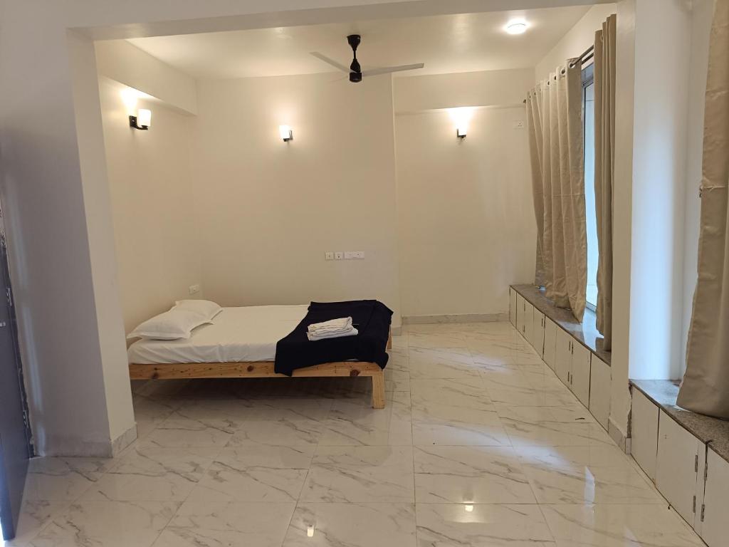 Postel nebo postele na pokoji v ubytování Ecoark Farmstay
