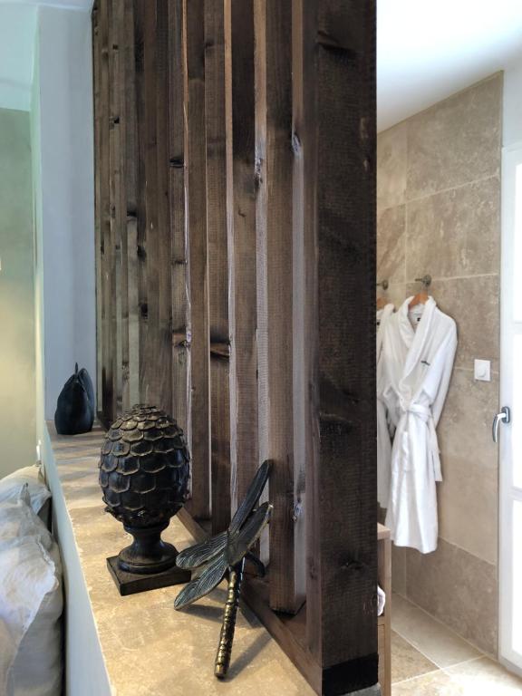 Koupelna v ubytování La maison Buis
