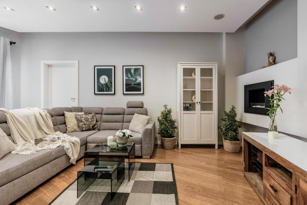 Posezení v ubytování Piedmont Apartment - LoftAffair
