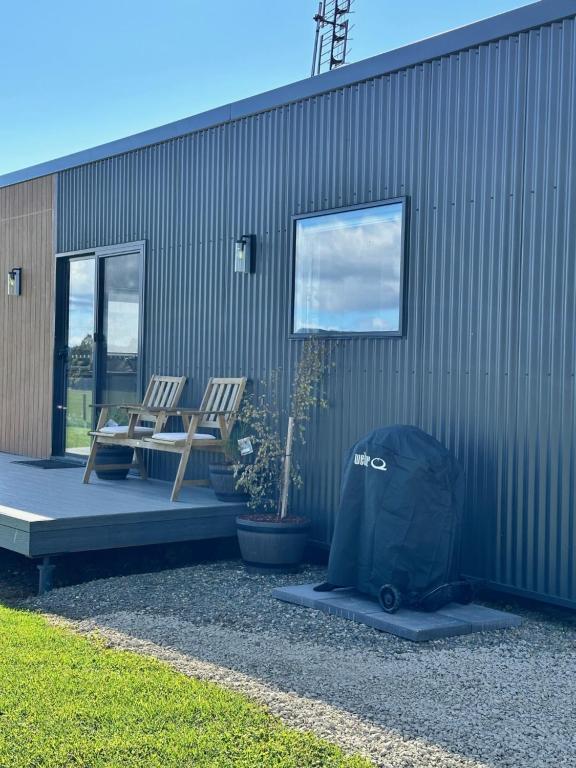 Fotografie z fotogalerie ubytování Badger's View Farmstay GREEN HORNET Cabin v destinaci Railton